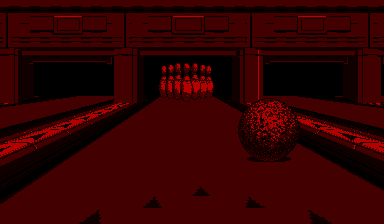 Virtual Bowling screenshot 3 for Virtual Boy